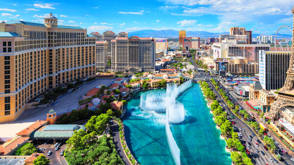 Bờ tây Mỹ, Bellagio hotel, Las Vegas